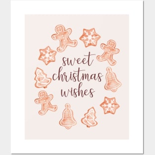 Christmas Gingerbread Cookies Posters and Art